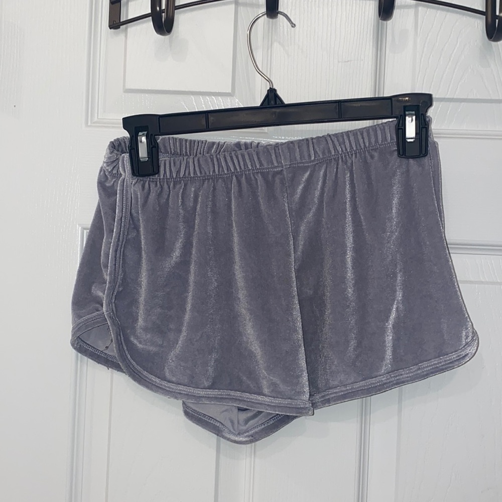 Brandy Melville Velvet shorts